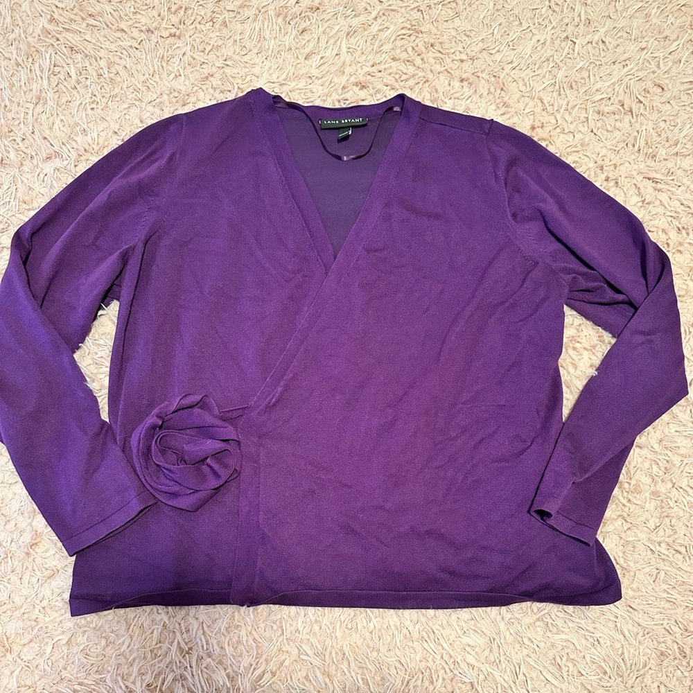 Lane Bryant Wrap Around Sweater